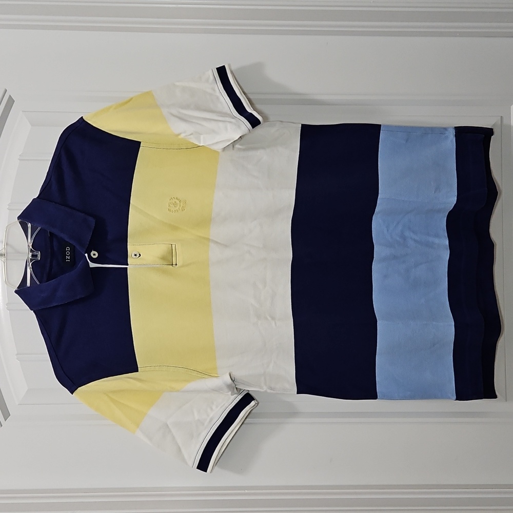 Izod Striped Polo Shirt